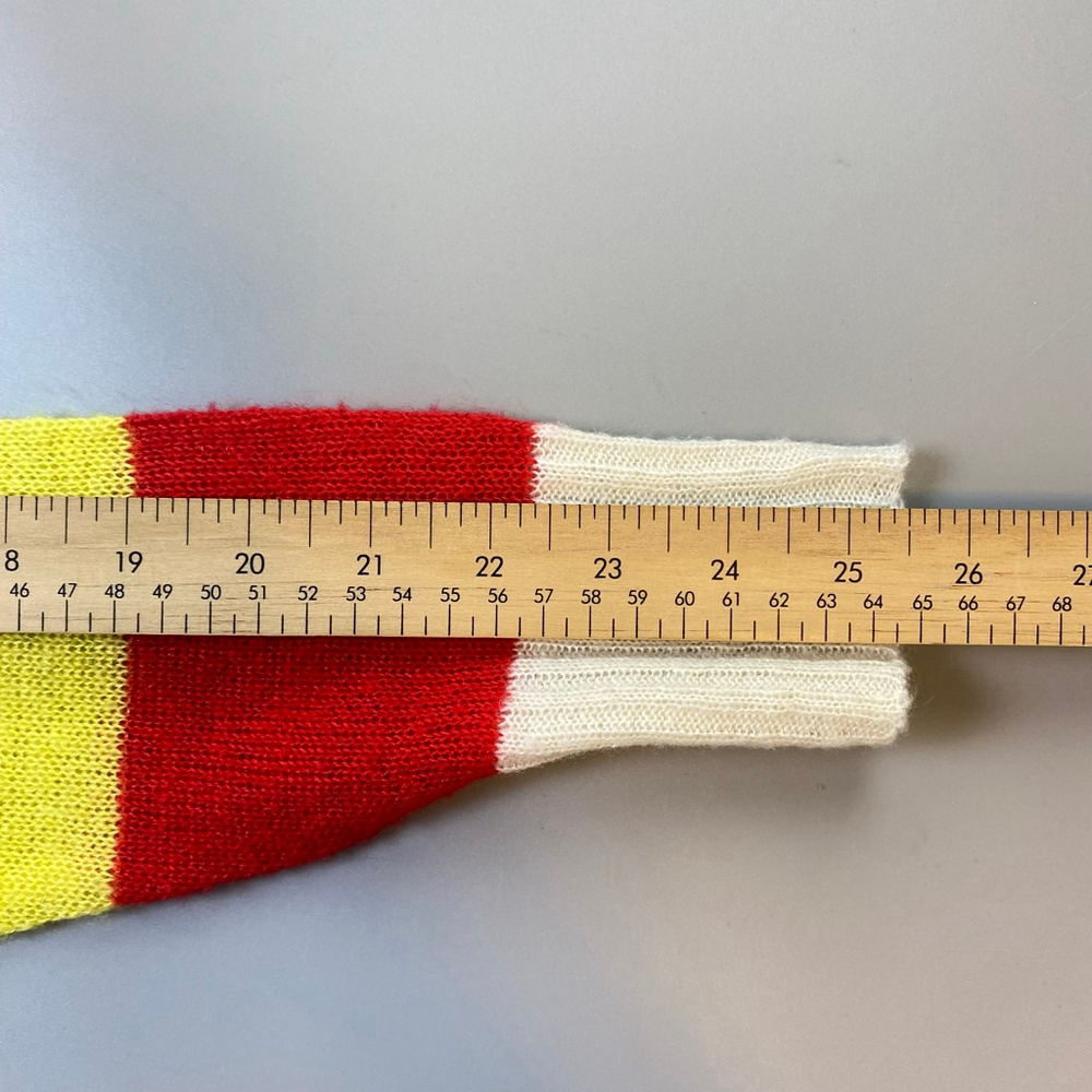Moon & Madison Sweater Womens Medium Striped Color Block Indie Bright Soft Thin - Picture 10 of 14